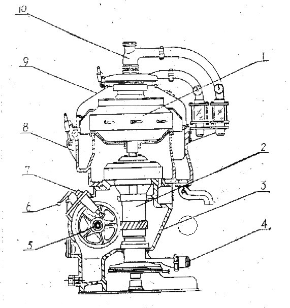 Automatic 2 Phase Starch Separator with Nozzle for Protein and Waste Water Separation