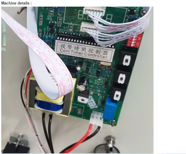 Coin Operated Self Service Car Wash Machine Risense