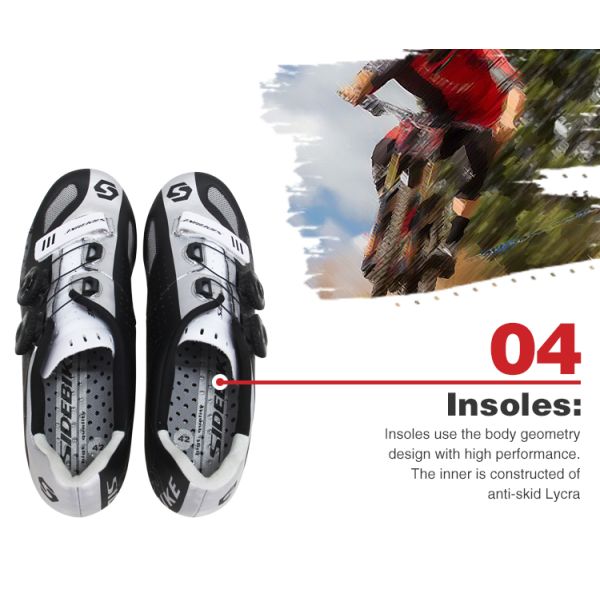 EVA Insole Anti Collision Waterproof Cycling Footwear High Pressure Resistance