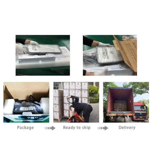 KCD Photocell Controller Outdoor IP66 Waterproof Building Site Lamp Parking 50W 100W 150W 200W All in One Solar Led