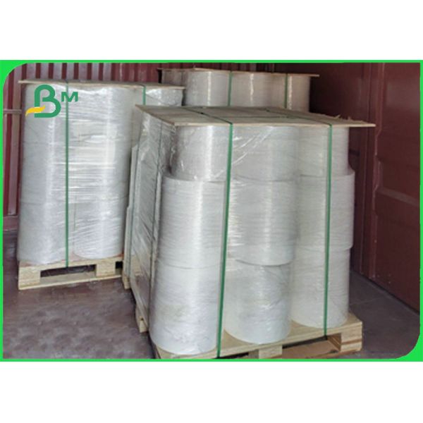  168gsm 192gsm Waterproof White Stone Paper For Advertisement Untearable 330mm 