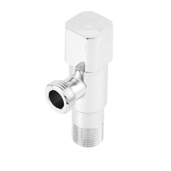 1/2"X1/2" SS201 Plating Angle Valve Stainless Steel Water Heater Angle Vlave