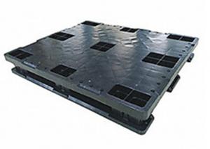 China 4- Way Recycled Stackable Plastic Pallets High Density Polyethylene Material wholesale