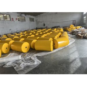 China 300x500mm Yellow Un-Sinkable Foam Filled Fender With Chain Net on sale