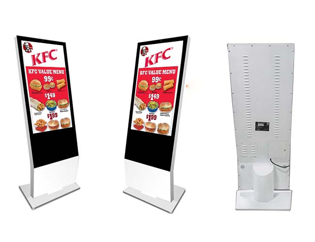 Full Hd Advertisement Stand Alone Digital Signage Totem Support Plug And Play