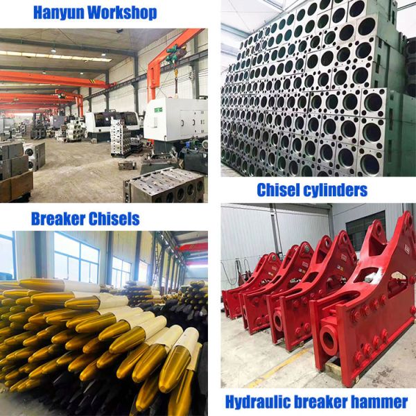 Bridge Demolition Hydraulic Excavator Hammers