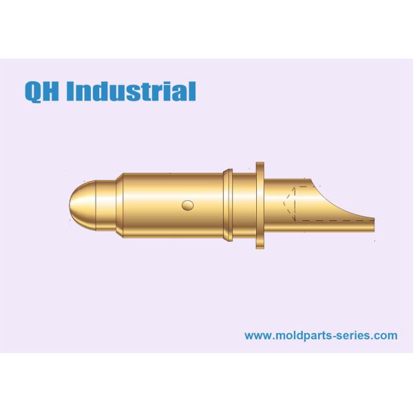 Spring Load Pin, Pogo Pin, Customized Brass Vertical Type SMA SMT Gold Plating Pogo Pin Connector Supplier
