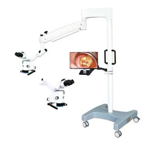 China Endodontics ENT Dental Surgical Microscope Practical With Objective Lens wholesale