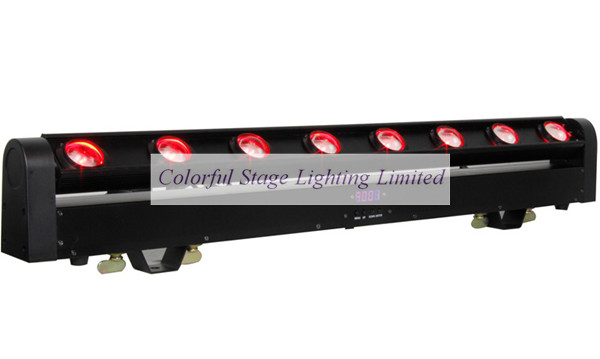 8x10W RGBW 4 in 1 LED Moving Beam Wall Washer