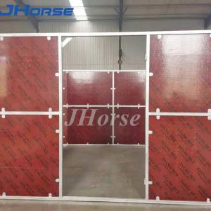 China Plywood Infill Durable Frame 2.2m Horse Stable Box on sale