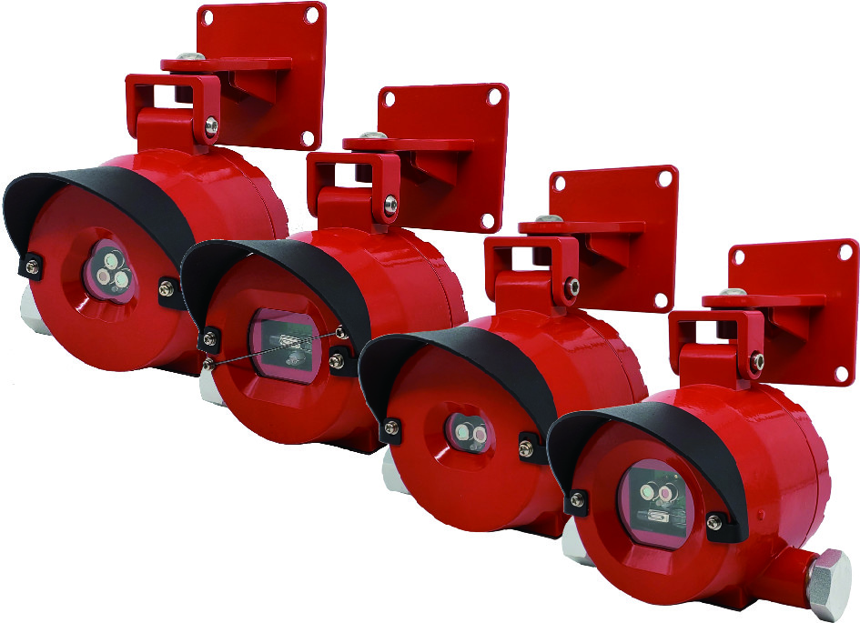 China 0.3mx0.3m Flame Detectors N Heptane Fire Ex Id IR3 For Highway Tunnels wholesale