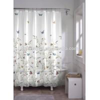 China Mildew resistant shower curtain with matching window curtain shower curtain for sale