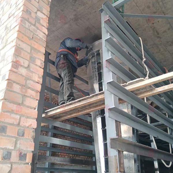 Customized BRICTEC Drying Equipment Drying Chamber Construction Process Display I