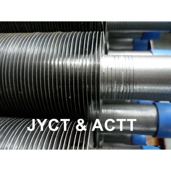 Fin Tube Manufacturing Machine For Wrapped / Type L / LL Embedded Finned Tubes