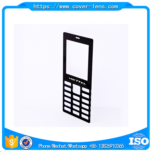 China supplier custom 1mm thickness glass panel with holes cut