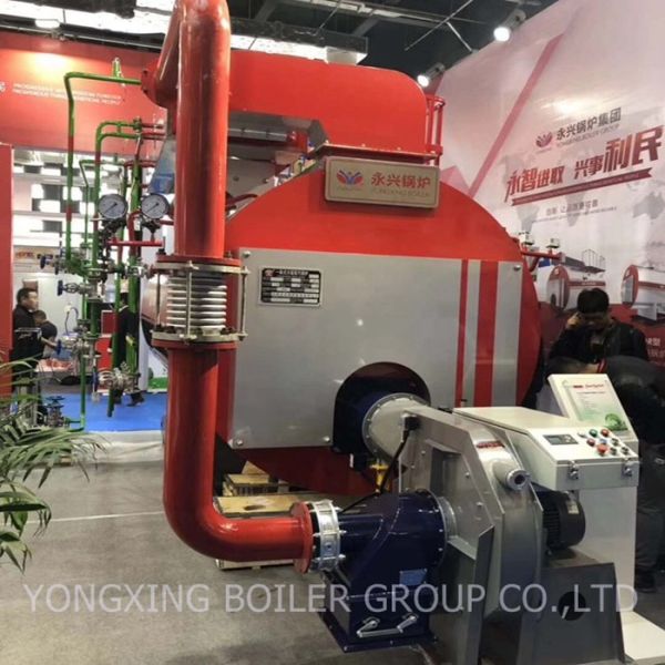 Wood High Efficiency Gas Steam Boiler Heating System / Electric Steam Boiler 10 Ton