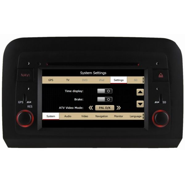 Car multimedia bluetooth for Fiat Croma 2005-2012 with gps navigation iPod USB OCB-8829