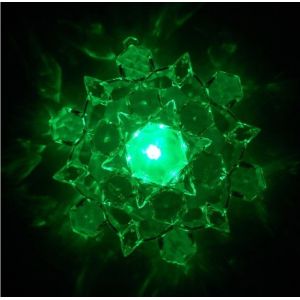 Acrylic novelty suction Xmas Lighting in the window night :