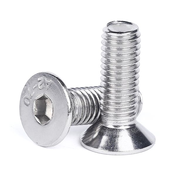 Professional Supplier DIN 912 Stainless Steel Hex Socket Head Cap Micro Screws M0.5-M3 for Machinery Assembly