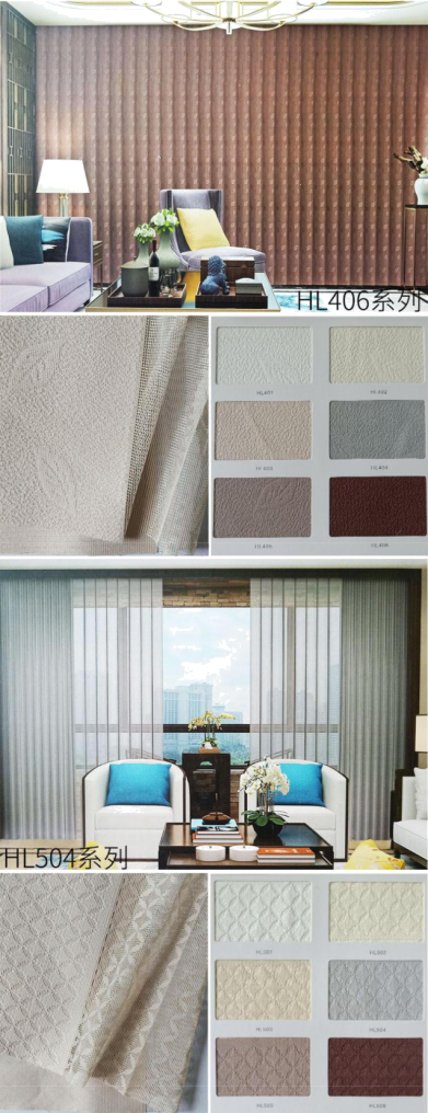 New design Alexa voice control tuya platform motorized vertical Shangri-la blinds with Smart home system app