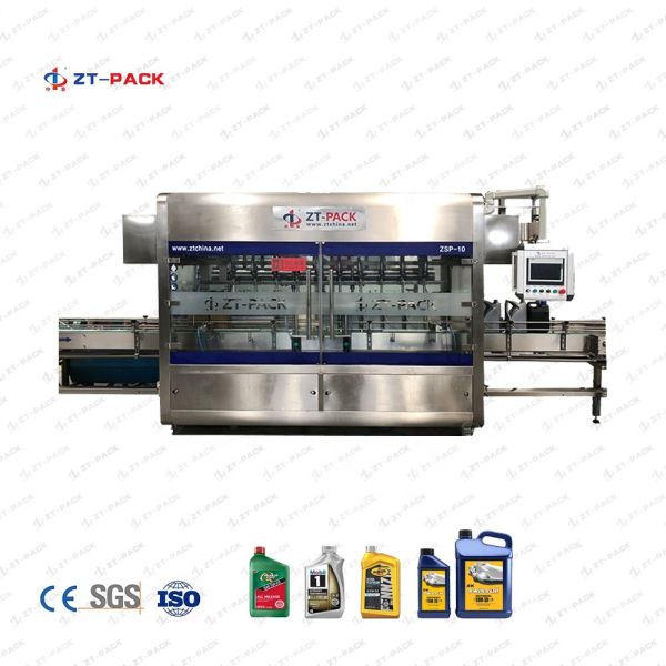 SS316 Flow Meter Lubricant Oil Engine Oil Grease fast speed 5000BPH Plastic Bottle Filling Machine