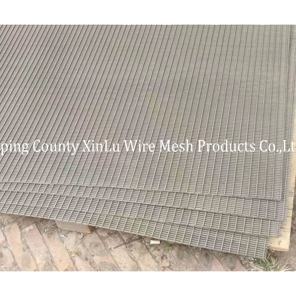 Wire Wrapped Screen Panel V Wire 2.5x4mm for Wire Mesh Filter Applications