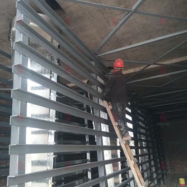 Customized BRICTEC Drying Equipment Drying Chamber Construction Process Display I