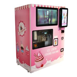 China Automatic Self Service Ice Cream Vending Machine Self Payment Kiosk wholesale