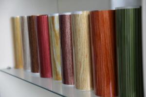 wood color finishing aluminium for door threshold bar