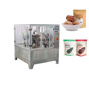 China Fully Automatic Stand Up Rotary Pouch Packing Machine 50bags/Min on sale