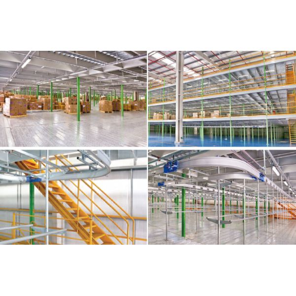 Steel Structure Platform Mezzanine Floor Platform Warehouse Storage Rack