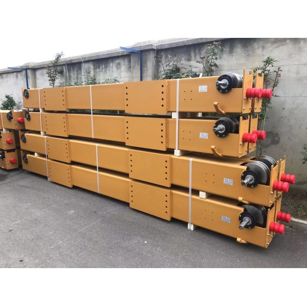 Workshop Electric Double Girder Overhead Crane 20 Ton Span 22m