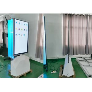 Single Sided Wall Mounted Digital Signage 55 OLED With Another Side Mirror