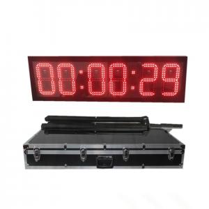 China Wireless Control Digital Led Clock With Carry Case wholesale