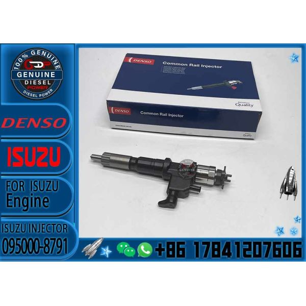 High Quality Common Rail Fuel Injector 095000-8790 095000-8791 095000-8792 095000-8793 8-98140249-3 For ISUZU 6UZ1