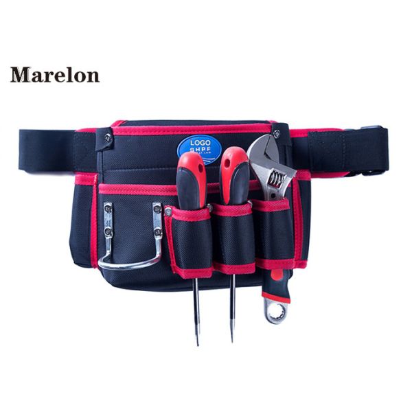 Waist Electrician Tool Bag Belt Pouch For Carpenter Scaffolding Gardening