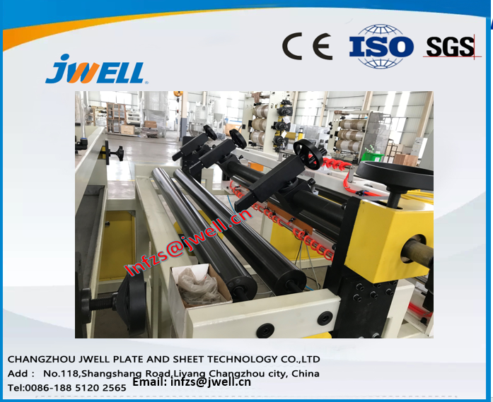 Jwell PET sheet Extrusion line
