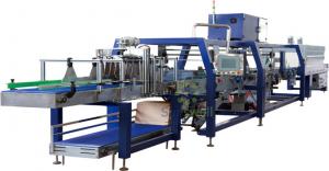 China Automatic PE Film Shrink Packaging Equipment Linear Type For Soft Drink / Liquor wholesale