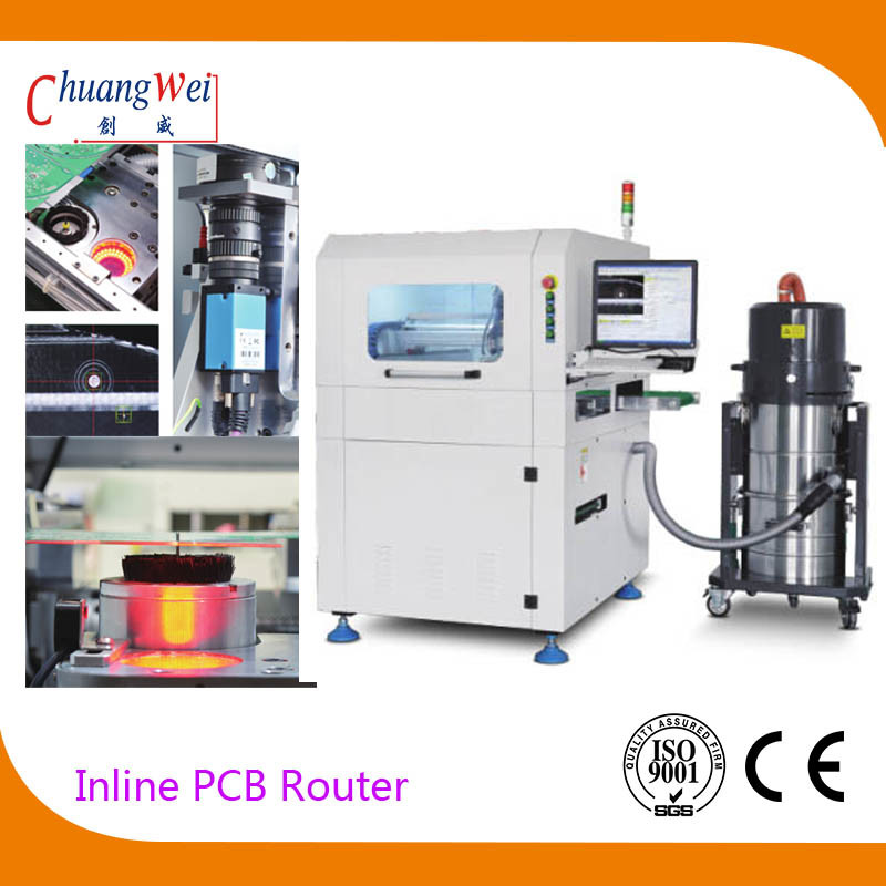 China Inline PCB Separators with Automatic Tool Changer &amp; Production Mode wholesale