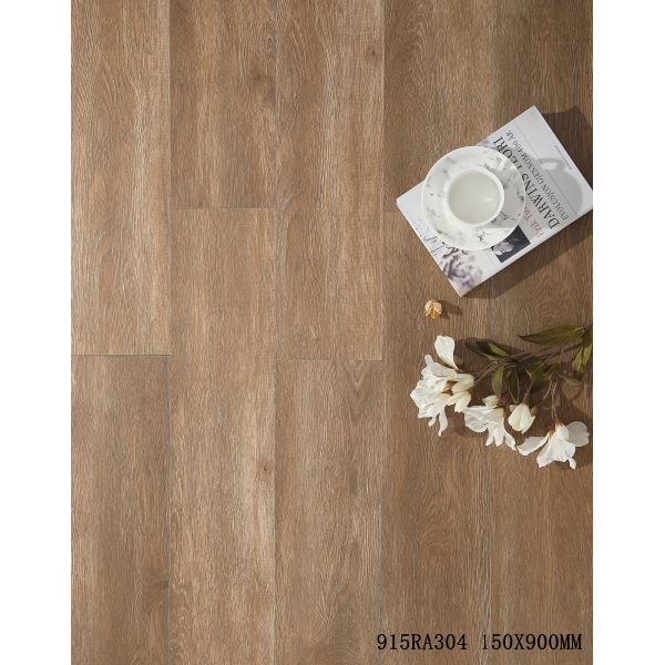 150*900 Rectangular Ceramic Floor Tile / Wear - Resistant Rustic Wood Tile