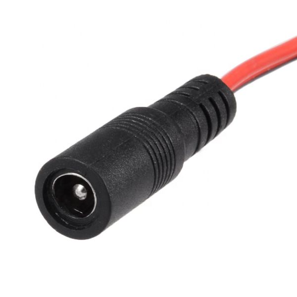 5.5x2.1mm DC Female to Dual Alligator Clips Power Testing Adapter Cable