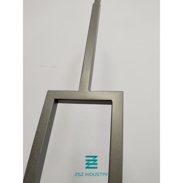 Ash Grey 44" 1.0mm Square Galvanised Angle Iron Fence Gate Posts