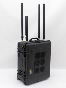 China Portable 3088B 205W Tactical Jammer Signal Blocker / Pelican Case 8 Band Jammer wholesale