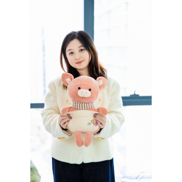 Soft Spandex Cuddly Stuffed Animals Toys Pig Plush Doll Wholesale OEM ODM