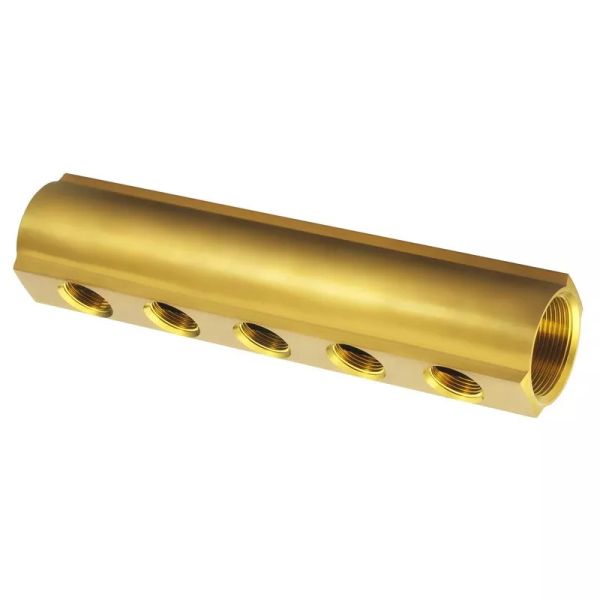 Electrophoresis CNC Brass Parts 4 5 Axis High Precision Brass CNC Machining Parts