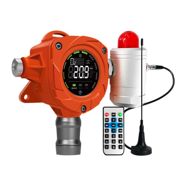 ATEX RS485 Explosion Proof Fixed Gas Detector With Smart Sensor Fixed Leak Detector D400 CH4/CO/H2/O2/H2S/CL2/NH3