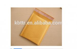 China craft gold Kraft envelope cushioned mailer bag wholesale