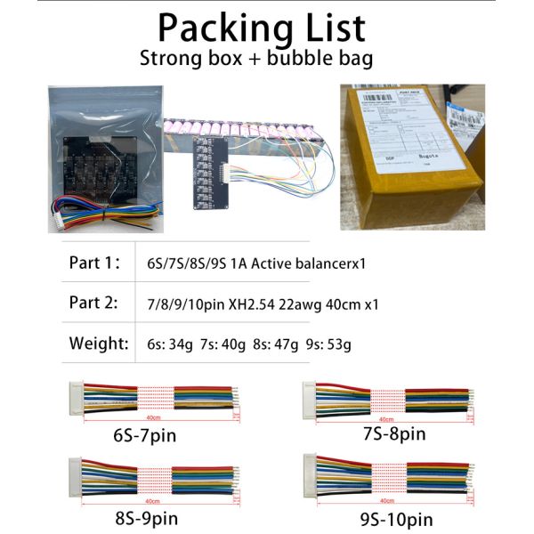 1A 9S Active Equalizer Lipo / Lifepo4 Battery Energy Transfer Equalization