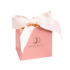 China Custom Jewelry Cosmetic Gift Clothing Shopping Paper Bag Small Jewelry Packaging Bags For Jewelry Business wholesale
