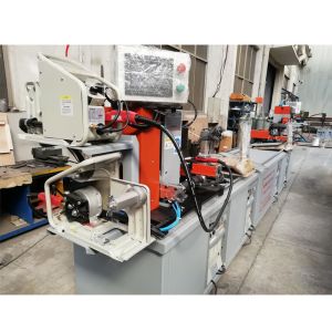 P Shaped Step 4.0mm Rack Roll Forming Machine Beam Welding Use Four Gas Gun Rack